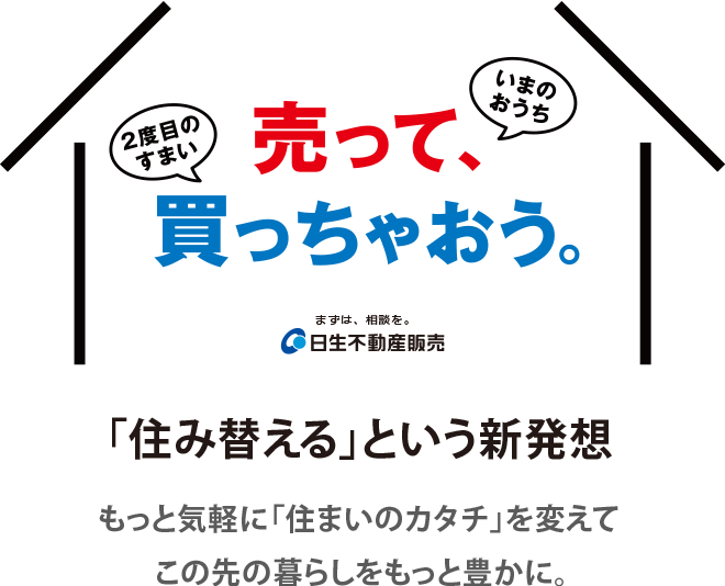 売って買っちゃおう - 日生不動産販売株式会社 -